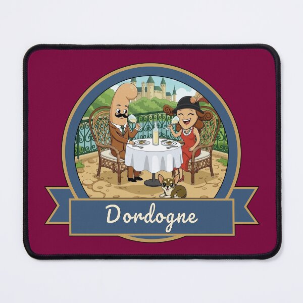 Item preview, Kékette and Vagina in the Dordogne - Gastronomy and Castles designed and sold by Kek-Ina.