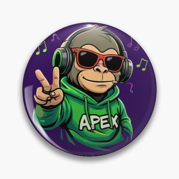 Item preview, Lofi Music Monkey - Move With The Vibe Streetwear Graphic designed and sold by ApexCollectives.