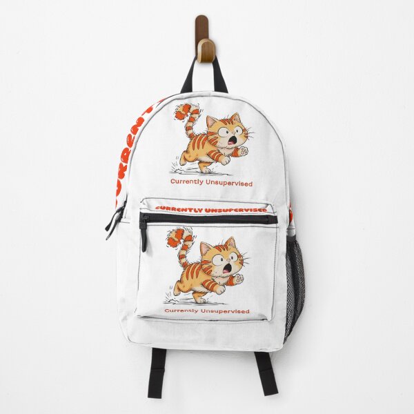 Item preview, Chaotic Ginger Cat Illustration designed and sold by SimoesArtistry.