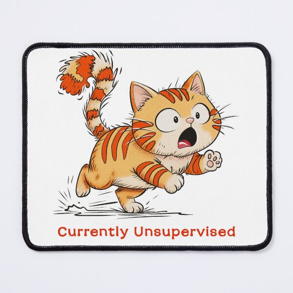 Item preview, Chaotic Ginger Cat Illustration designed and sold by SimoesArtistry.