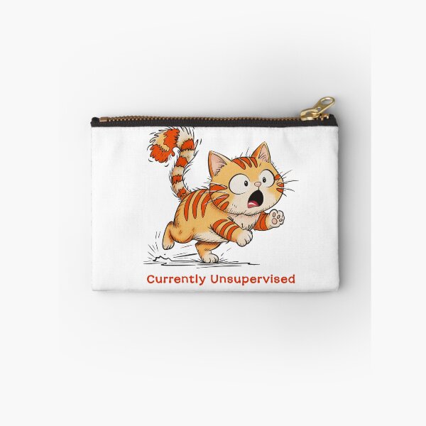 Item preview, Chaotic Ginger Cat Illustration designed and sold by SimoesArtistry.