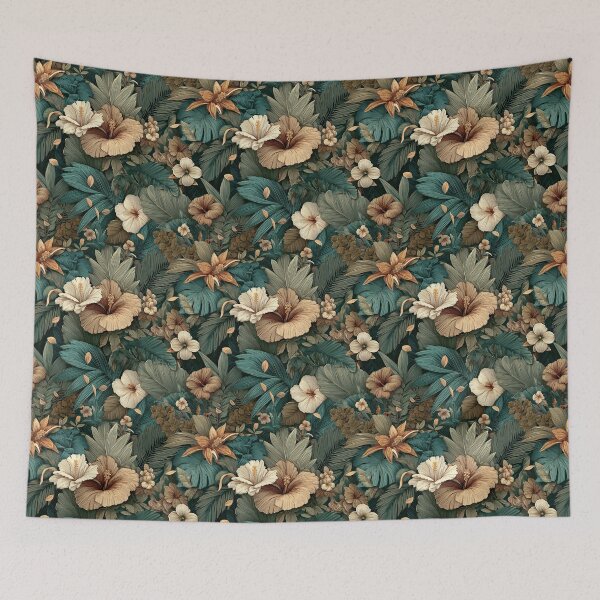 Item preview, Flourishing Tropical Flower  - Birth Flower Motif  - Anniversary Gift Ideas designed and sold by RoyalStarsPatts.