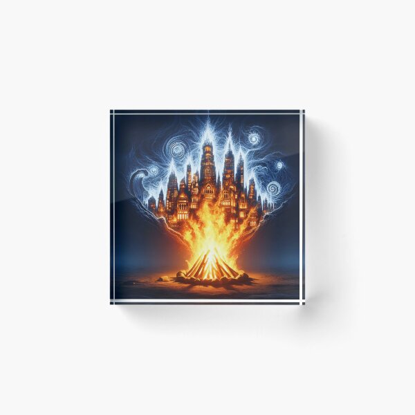 Item preview, It all Started with Fire, Ai Generated Art designed and sold by ACC .