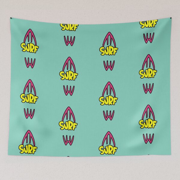 Item preview, Pink Surfboard Summer Beach Retro 90s designed and sold by AstronautMerch.