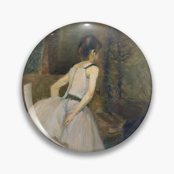 Item preview, Dancer by Henri de Toulouse-Lautrec | Vintage Ballet Fine Art Poster Print designed and sold by artofuniverse.