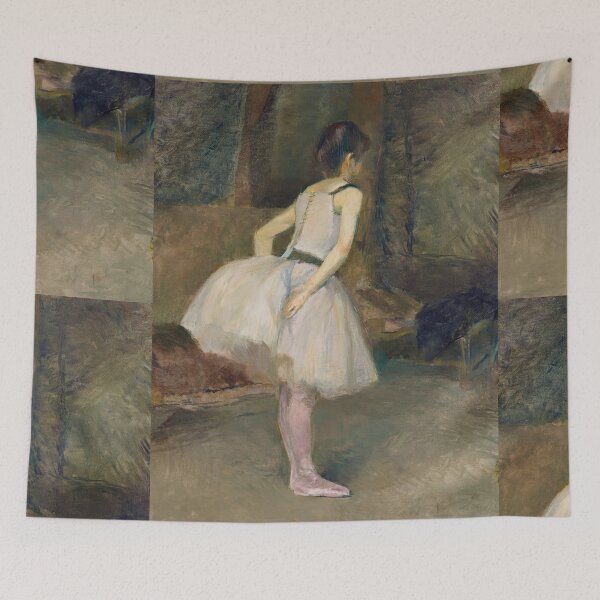Item preview, Dancer by Henri de Toulouse-Lautrec | Vintage Ballet Fine Art Poster Print designed and sold by artofuniverse.