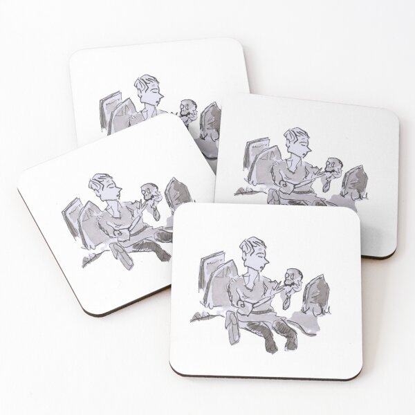 Item preview, Shakespeare's Hamlet, alas poor Yoric designed and sold by Inky Fingers Illustrations.