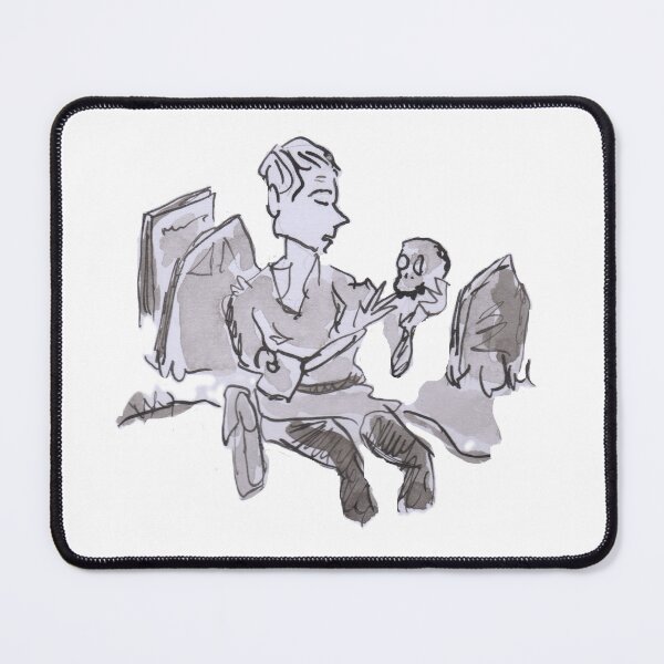 Item preview, Shakespeare's Hamlet, alas poor Yoric designed and sold by Inky Fingers Illustrations.