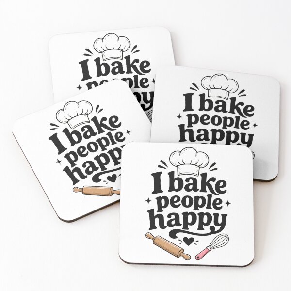 Item preview, I Bake People Happy Funny Baker Graphic designed and sold by JackCurtis1991.