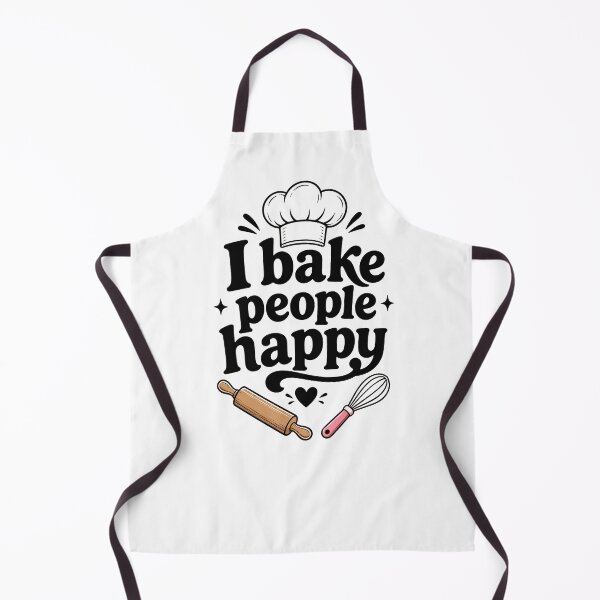 Item preview, I Bake People Happy Funny Baker Graphic designed and sold by JackCurtis1991.