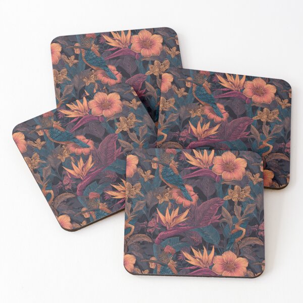 Item preview, Whimsical Tropical Floral  - Birth Flower Motif  - Personal Gifts designed and sold by RoyalStarsPatts.