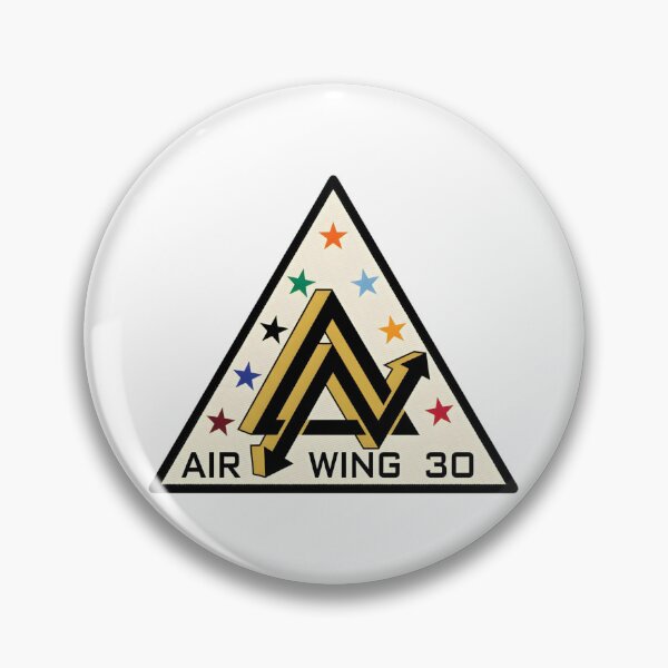 Item preview, Carrier Air Wing Thirty (CVW-30) "Reserve Force" Command Insignia designed and sold by CharlieDesings.