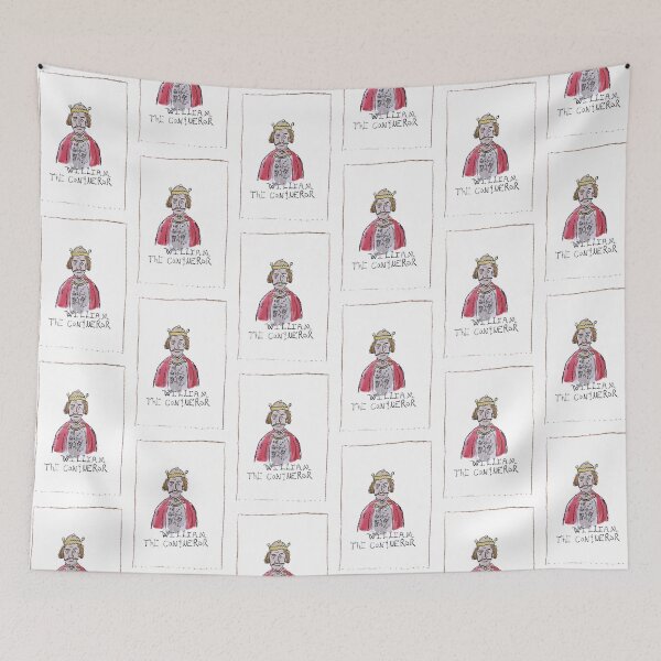 Item preview, William the Conqueror 1066 designed and sold by Inky Fingers Illustrations.