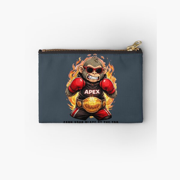 Item preview, Boxing Champion Monkey - Earn Your Place at the Top Streetwear designed and sold by ApexCollectives.