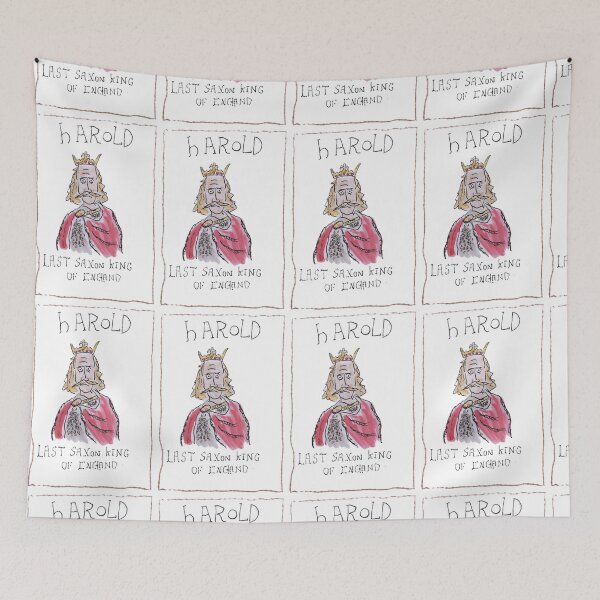 Item preview, King Harold 1066 designed and sold by Inky Fingers Illustrations.