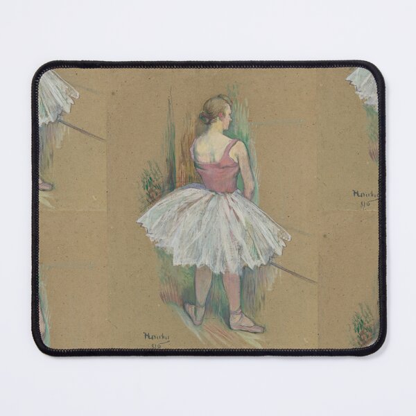 Item preview, Danseuse En Pied Vue De Dos by Henri de Toulouse-Lautrec | Vintage Ballet Art Poster Print designed and sold by artofuniverse.