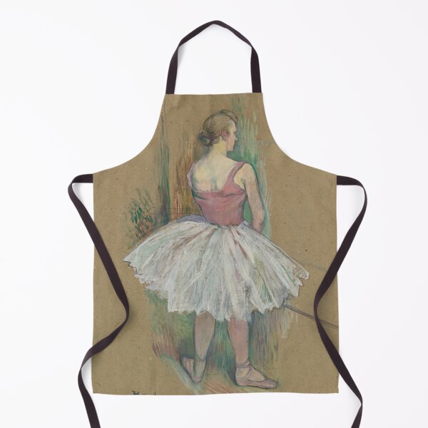 Item preview, Danseuse En Pied Vue De Dos by Henri de Toulouse-Lautrec | Vintage Ballet Art Poster Print designed and sold by artofuniverse.