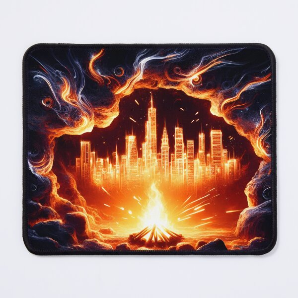 Item preview, It all Started with Fire, Ai Generated Art designed and sold by ACC .