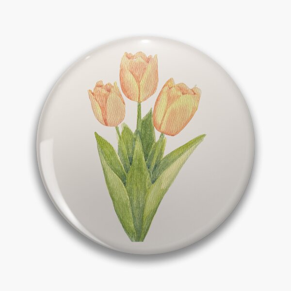 Item preview, Softly Into Spring – Tulip Watercolor designed and sold by MiniRadiance.