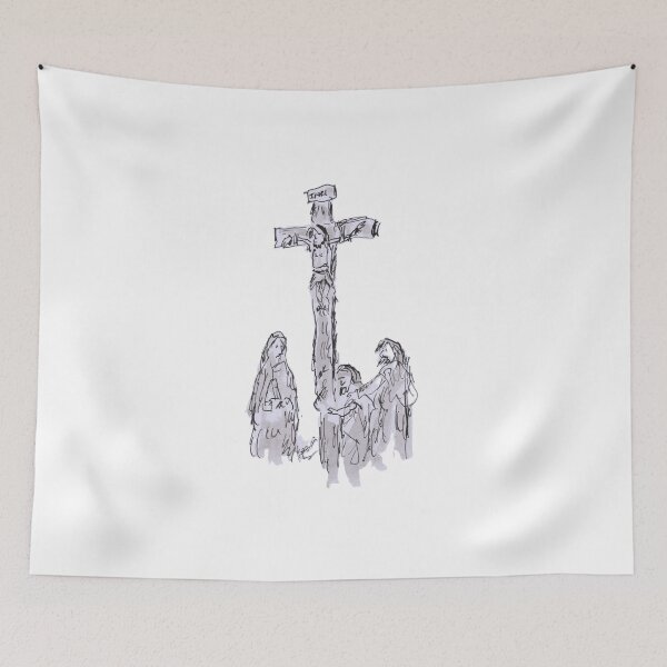 Item preview, The crucifixion of Jesus designed and sold by Inky Fingers Illustrations.