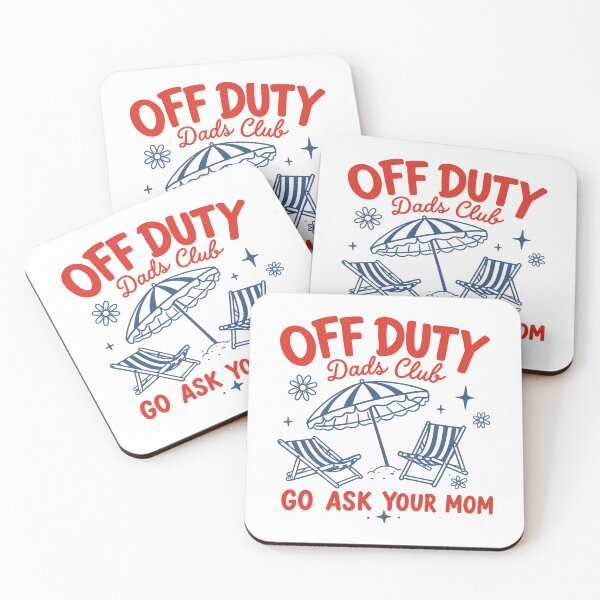 Item preview, Off Duty Dads Club Go Ask Your Mom Summer Beach designed and sold by gunaone-design.