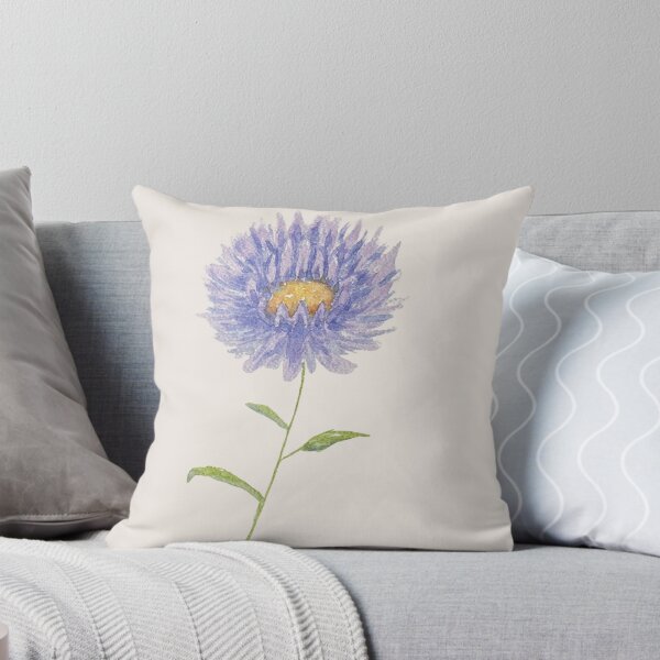 Item preview, Whisper of the Aster – Watercolor Flower designed and sold by MiniRadiance.