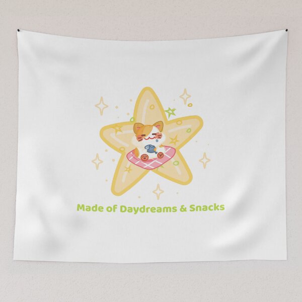 Item preview, Made of Daydreams and Snacks Kawaii Cat Star designed and sold by Rehnair.