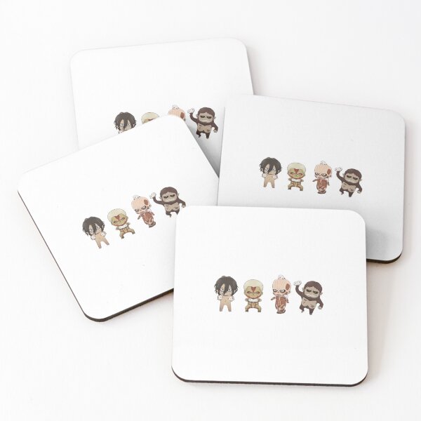 Item preview, The Titan Shifters Chibi Bundle designed and sold by LesageSecond.