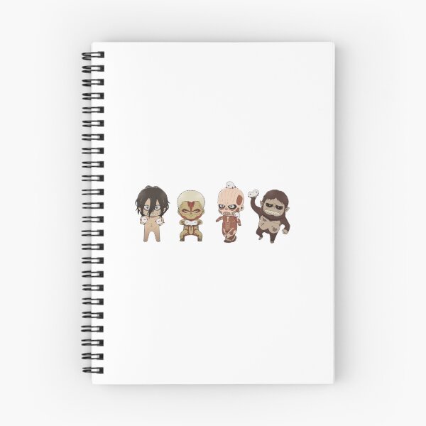 Item preview, The Titan Shifters Chibi Bundle designed and sold by LesageSecond.