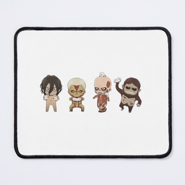 Item preview, The Titan Shifters Chibi Bundle designed and sold by LesageSecond.