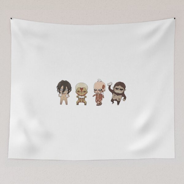 Item preview, The Titan Shifters Chibi Bundle designed and sold by LesageSecond.