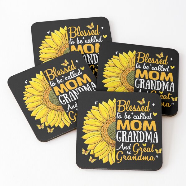 Item preview, Blessed to Be Called Mom Grandma Great Grandma Mother's Day designed and sold by Naviiraart.
