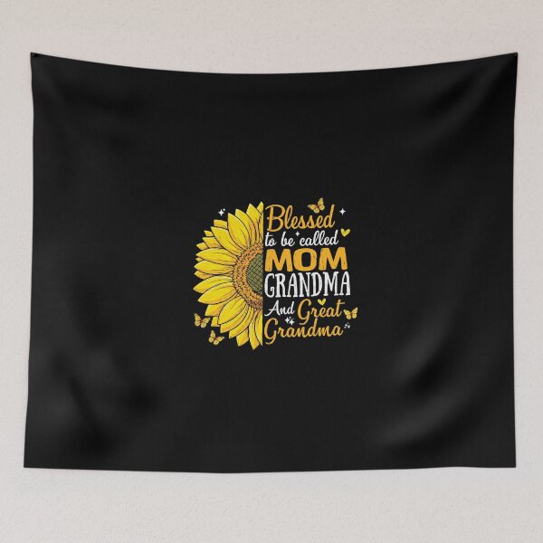 Item preview, Blessed to Be Called Mom Grandma Great Grandma Mother's Day designed and sold by Naviiraart.