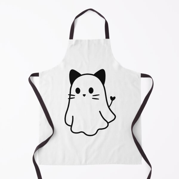 Item preview, Lumi the ghost dressed as a cat designed and sold by Design-by-Steph.