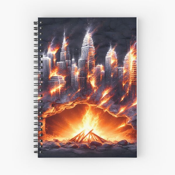 Item preview, It all Started with Fire, Ai Generated Art designed and sold by ACC .