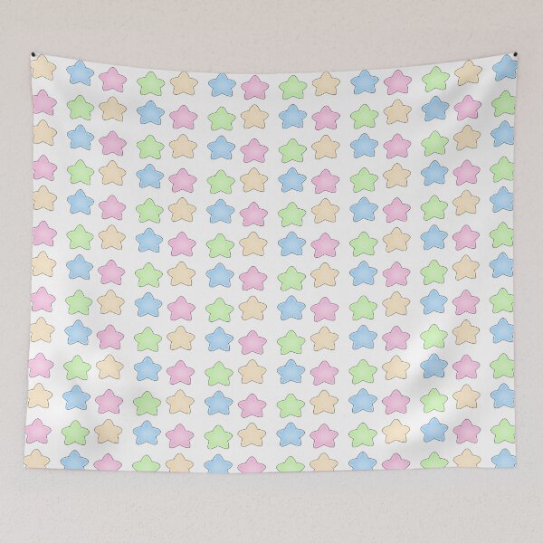 Item preview, Cute Pastel Jelly Star Stickers Set designed and sold by ubborn.