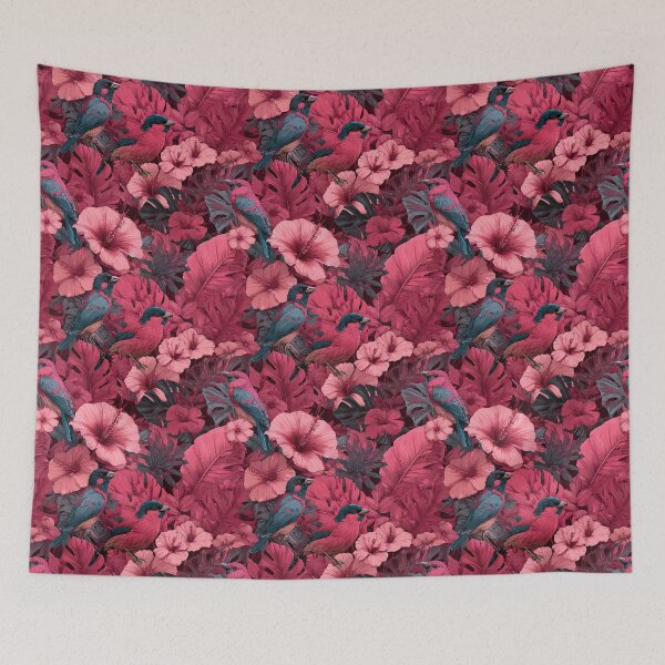Item preview, Unique Tropical Flower Print  - Birthday Flower Print  - Birthday Gift For Wife designed and sold by RoyalStarsPatts.