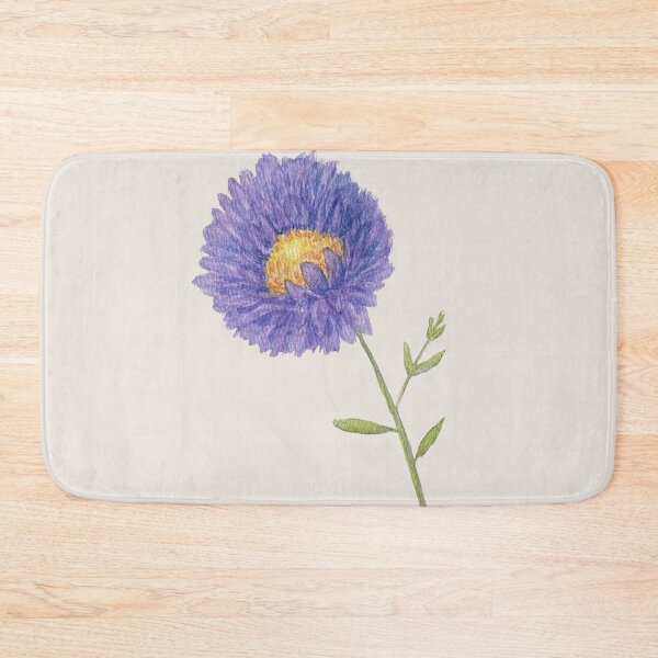 Item preview, Quiet Radiance – Purple Aster Watercolor designed and sold by MiniRadiance.