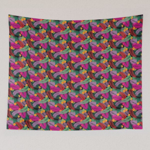 Item preview, Tropical Palm Leaves and Coconuts designed and sold by VintageStyle.