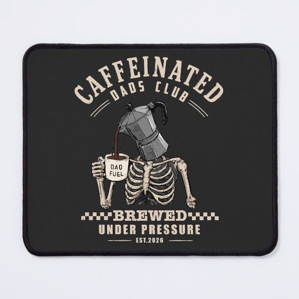 Item preview, Funny Coffee Dad Shirt Caffeinated Dads Club Graphic designed and sold by art-injoy.