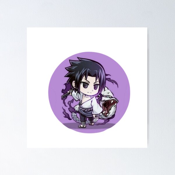 Item preview, The Uchiha Avenger Purple Aura Art designed and sold by LesageSecond.