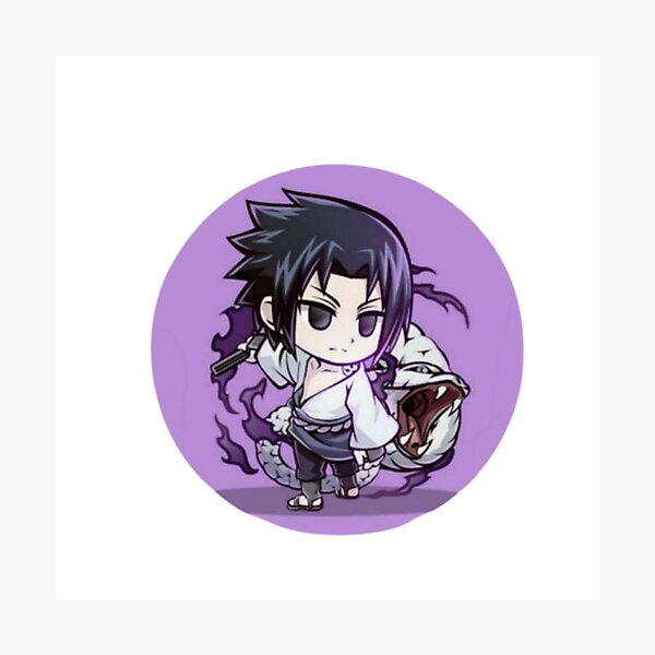 Item preview, The Uchiha Avenger Purple Aura Art designed and sold by LesageSecond.
