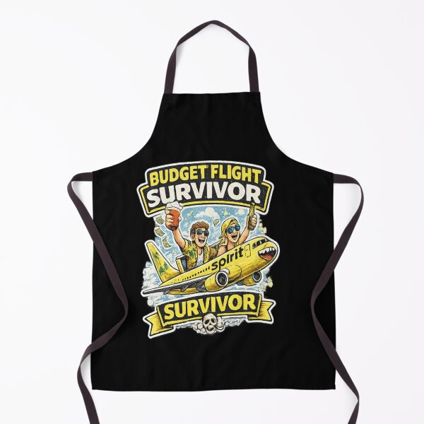 Item preview, Budget Flight Survivor Funny Travel Vacation Graphic T-Shirt designed and sold by Artbysarmina.