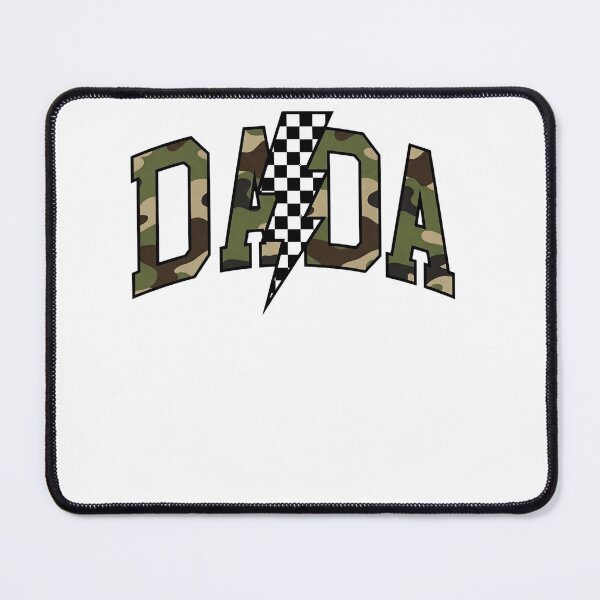 Item preview, Mama Dada Mini Camo and Checkered Family Matching For Dad designed and sold by clothesy7.