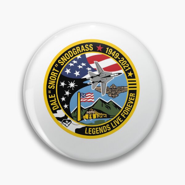 Item preview, Capt. Dale "Snort" Snodgrass (1949–2021) Memorial Tribute Emblem designed and sold by CharlieDesings.