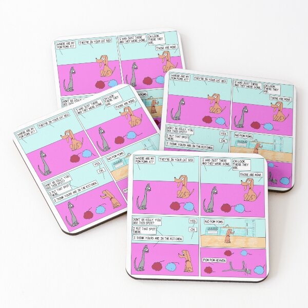 Item preview, Pom Pom Delight | Humor Friends Toys Webcomic | El Boxa designed and sold by ElBoxa.