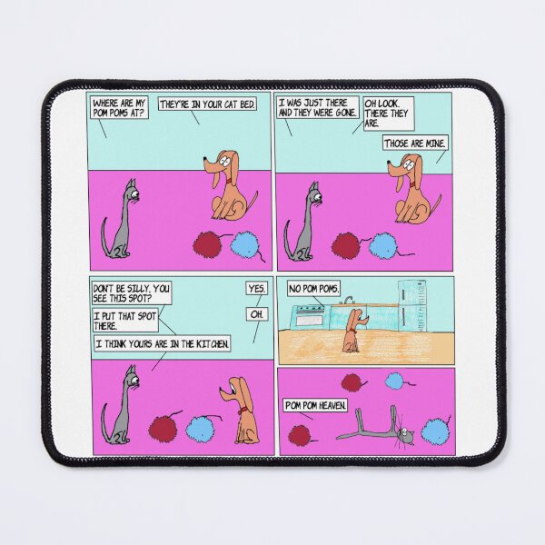 Item preview, Pom Pom Delight | Humor Friends Toys Webcomic | El Boxa designed and sold by ElBoxa.