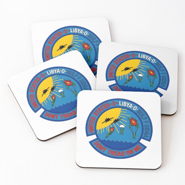 Item preview, 1989 Gulf of Sidra Aerial Combat "United States 2 - Libya 0" Commemorative Patch designed and sold by CharlieDesings.