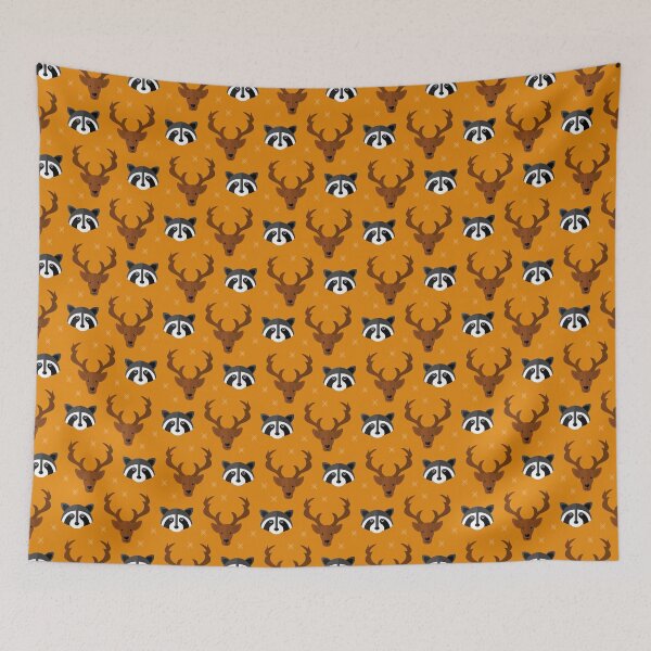 Item preview, Forest adventures on orange designed and sold by reneesillus.