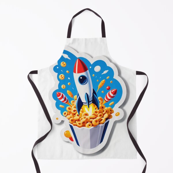 Item preview, Rocket with cereal bowl designed and sold by angelicamstore.